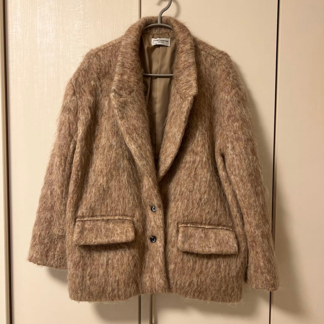 room306 シャギー　ウールテーラードジャケット