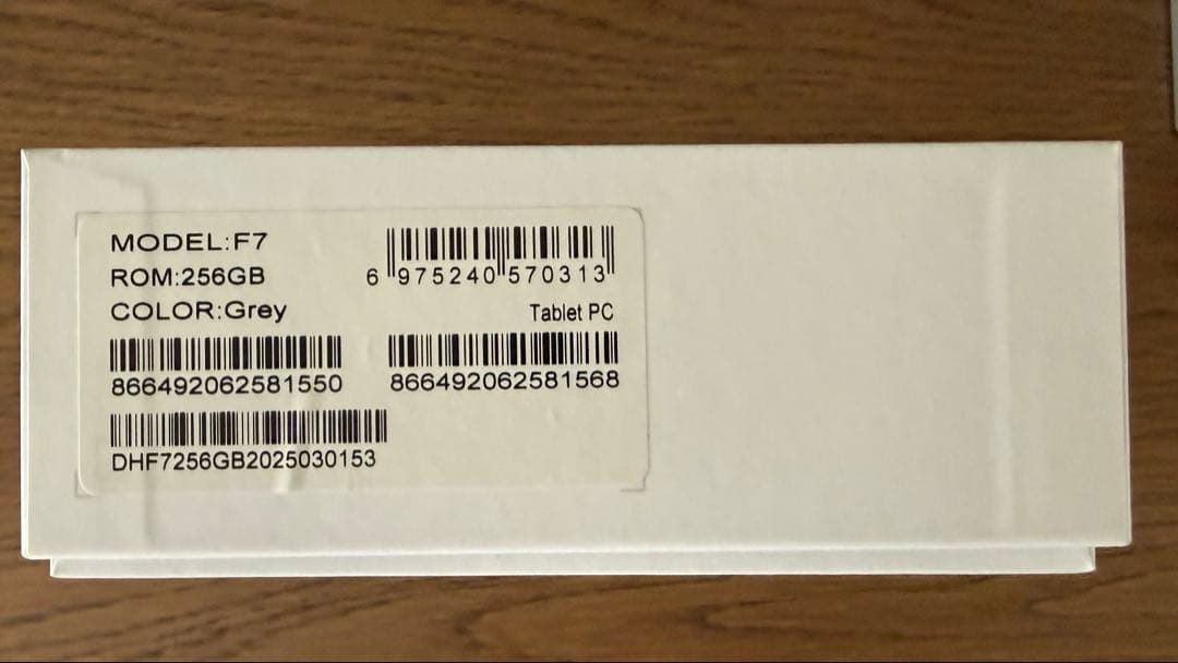 Androidタブレット本体 HEADWOLF FPad7 MTK7050 16GB+256GB