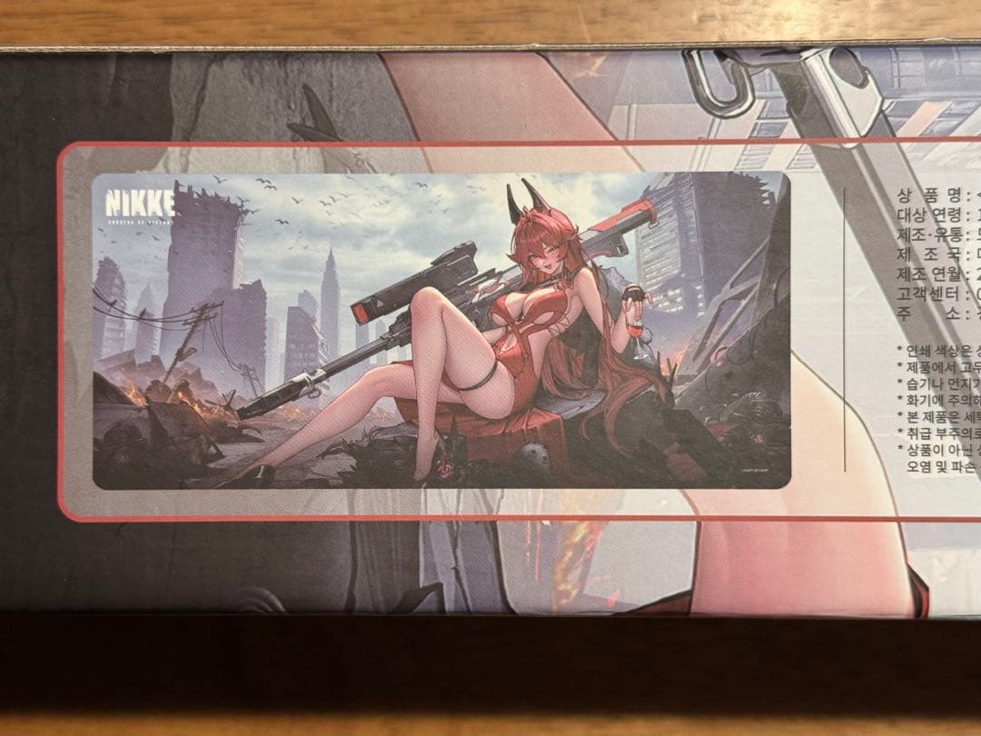 勝利の女神 NIKKE レッドフード デスクマット 韓国
