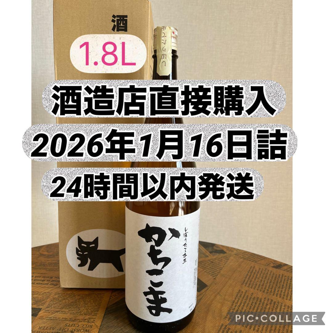 【しぼりたて】【24時間以内ヤマト専用箱発送】【2026年1月16日詰】かちこま