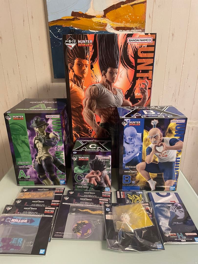 一番くじ　HUNTER×HUNTER ラストワン　A B C