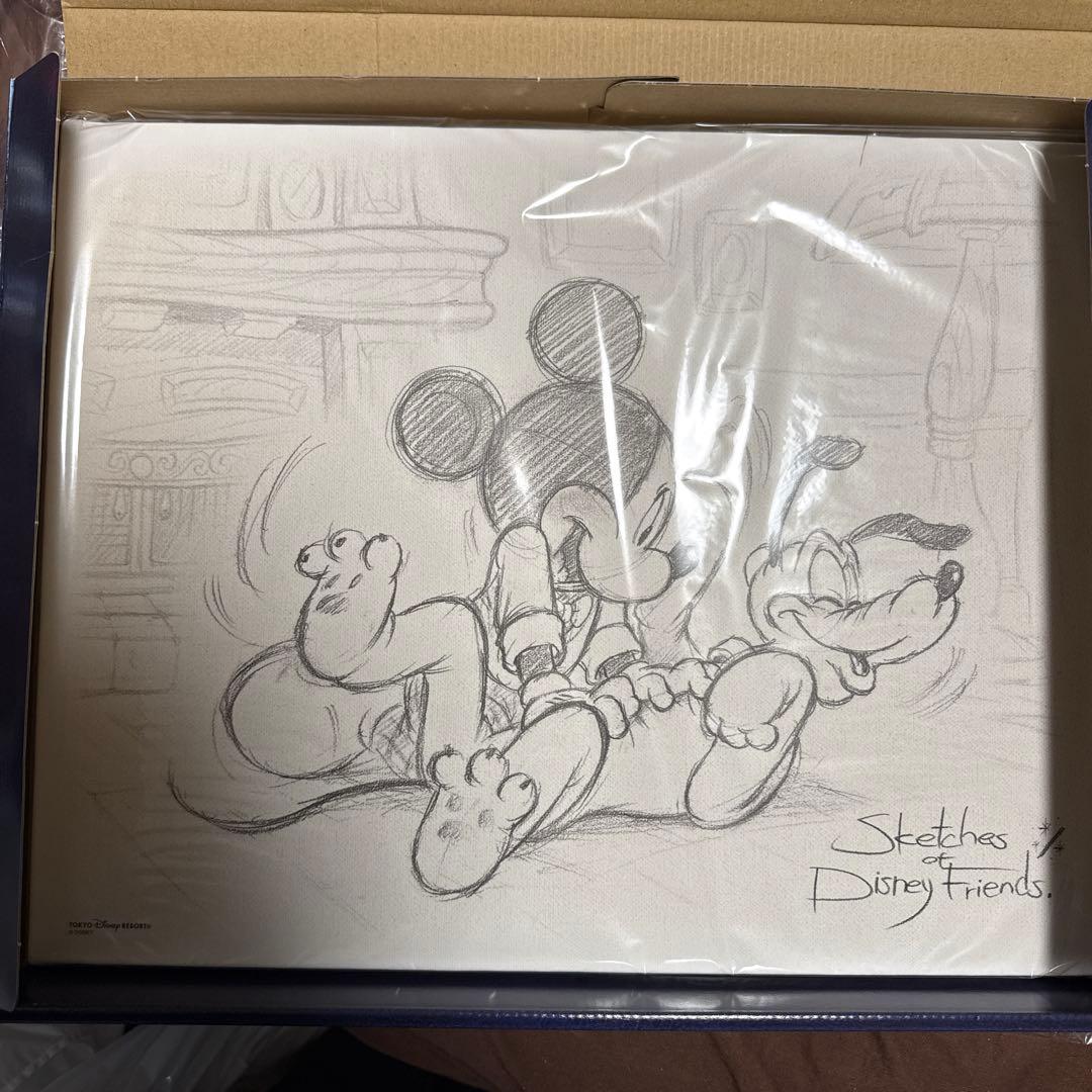 ディズニー⭐︎キャンバスアート⭐︎Sketches of Disney