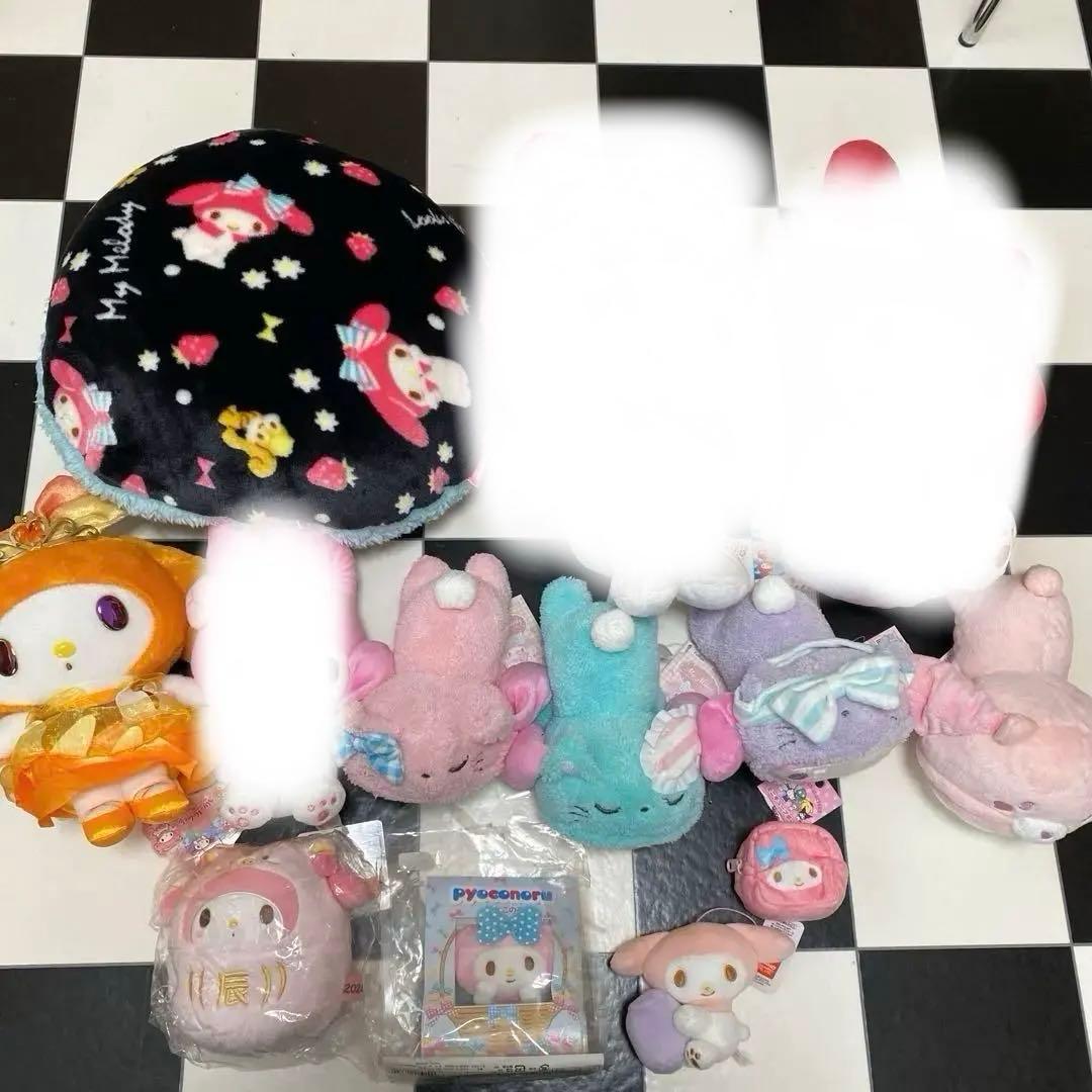 サンリオ マイメロ クッション マスコット ぬいぐるみ キーホルダー まとめ売り