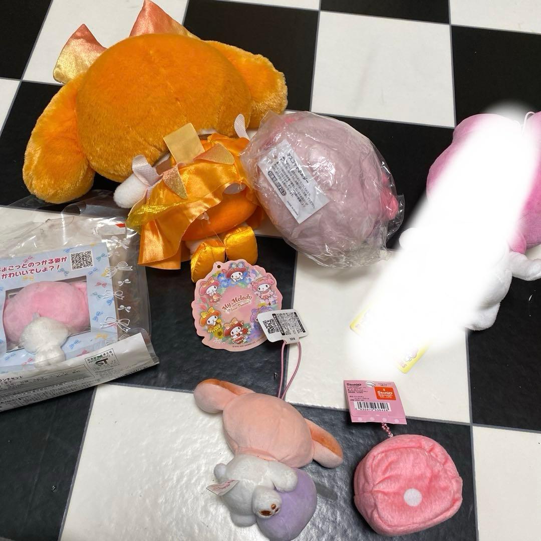 サンリオ マイメロ クッション マスコット ぬいぐるみ キーホルダー まとめ売り
