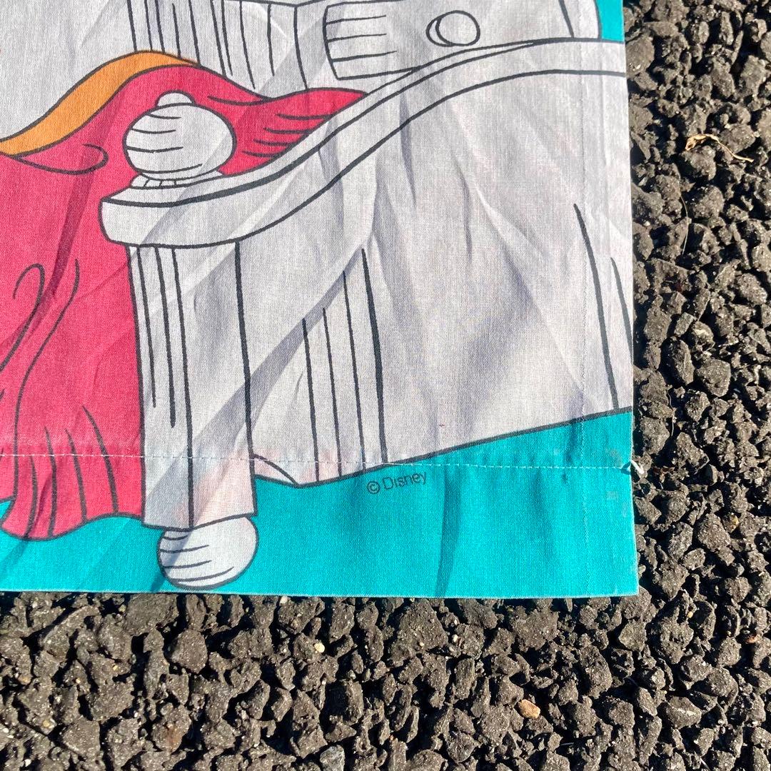 スペシャル USA製 90's ダークウィング・ダック ビンテージ 特大シーツ