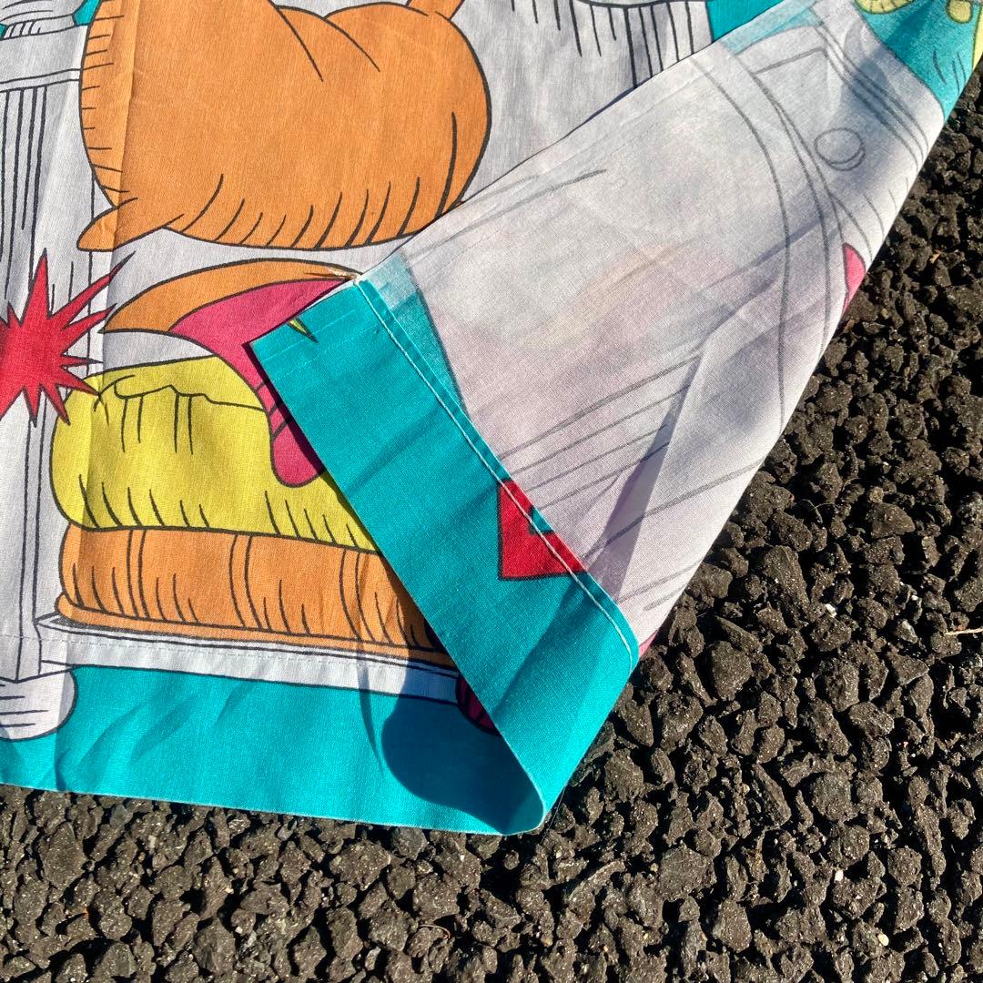 スペシャル USA製 90's ダークウィング・ダック ビンテージ 特大シーツ