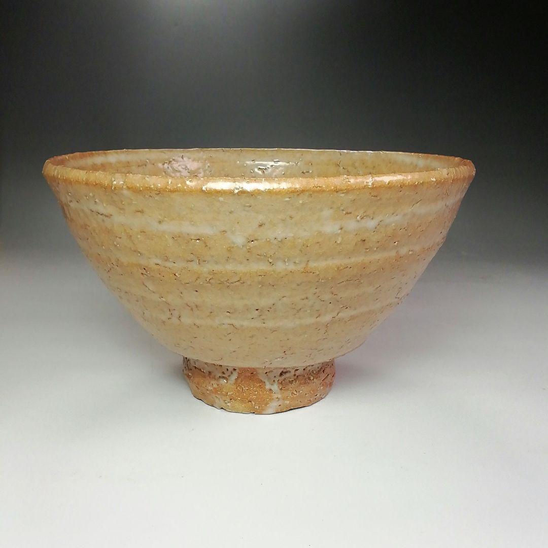 Ｓ４０５　茶碗　『萩焼』『井戸茶碗』『天寵山　兼田三左エ門作』　共箱　茶道具