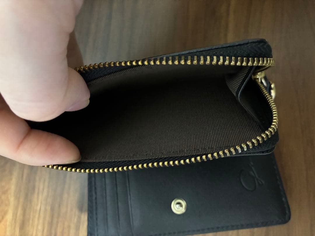 gemeil ジェムイル　ミニマルウォレット ブラック