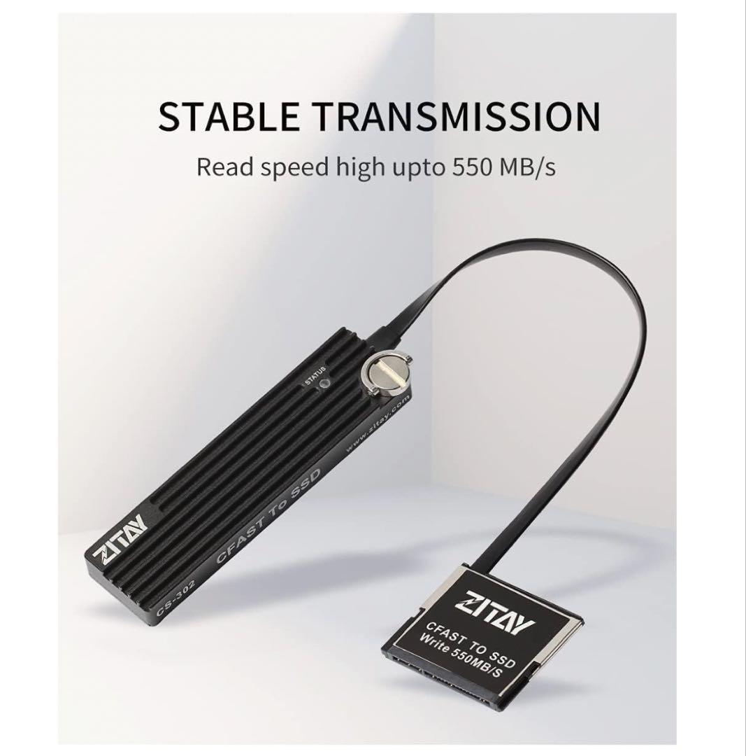K*u様 ZITAY CFast2.0カード SSD Angelbird,San