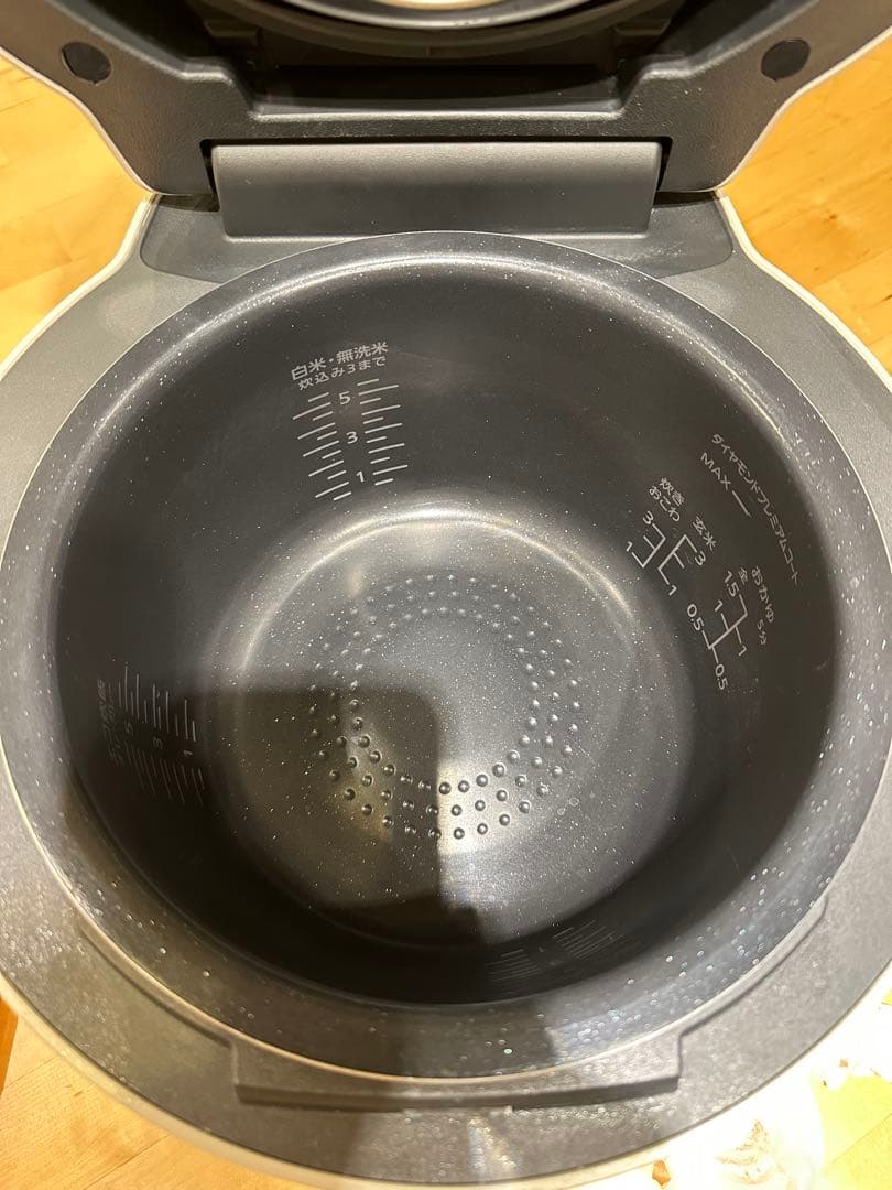 【ジャンク品】Panasonic Bistro 炊飯器 5合 シルバー