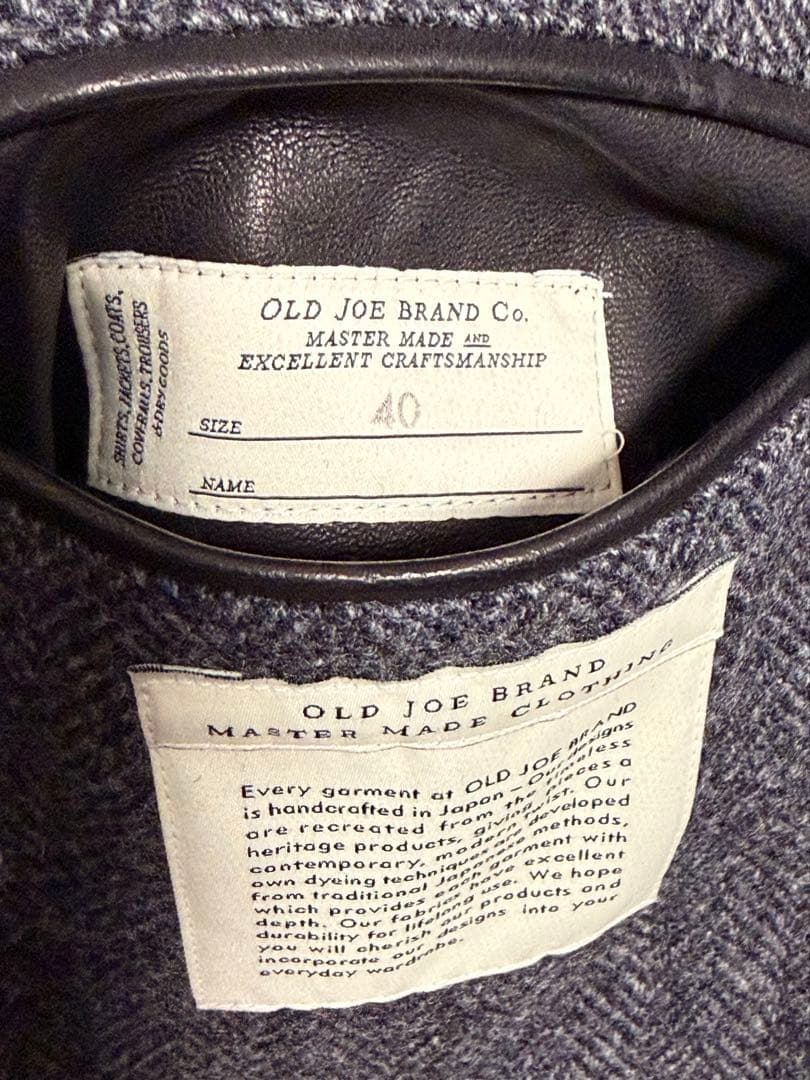 ジャケット・アウター OLD JOE PATINA HORSE-HIDE JEAN JACK 40