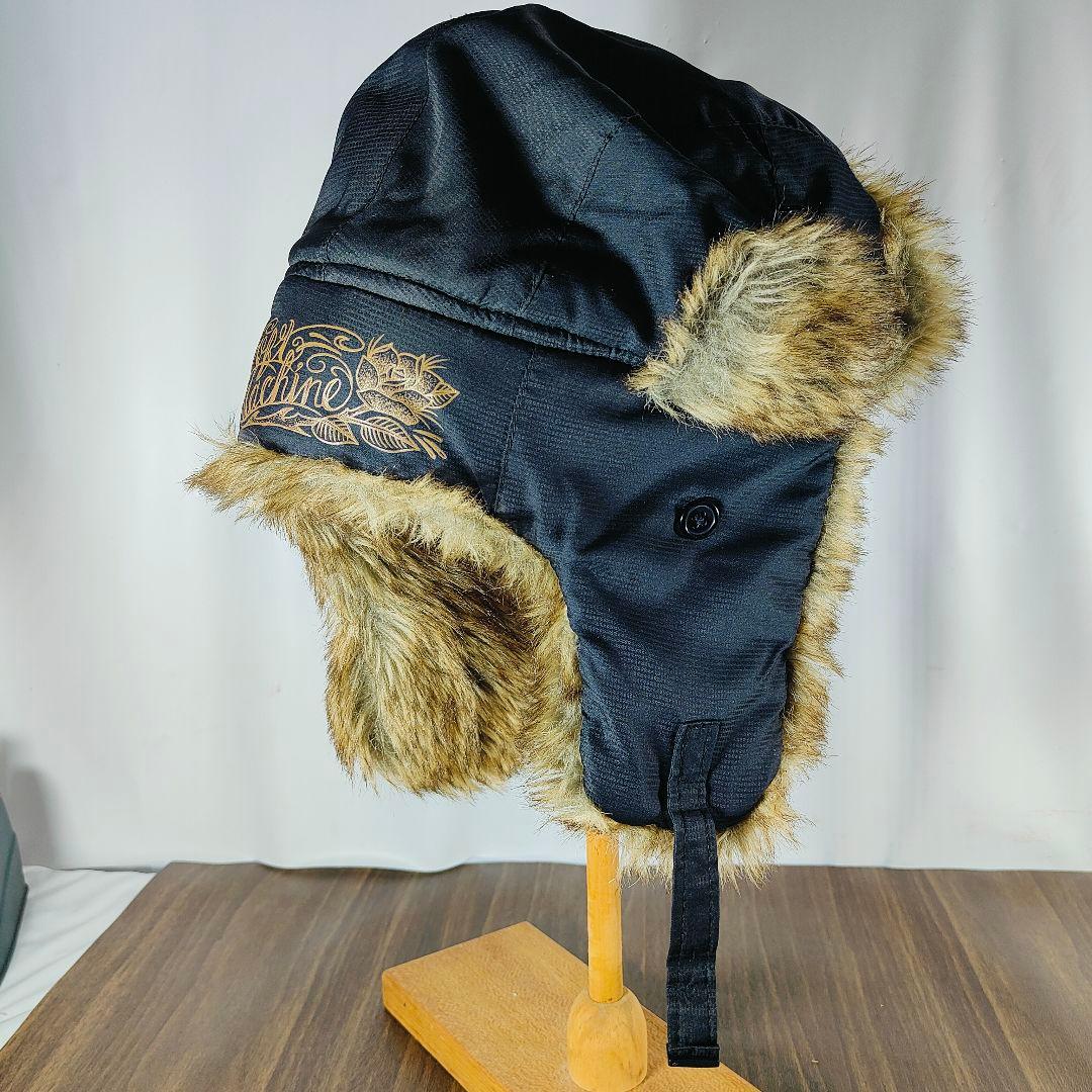 【新品】【極美品】SOFT MACHINE 極暖フライトキャップ ブラック完売品