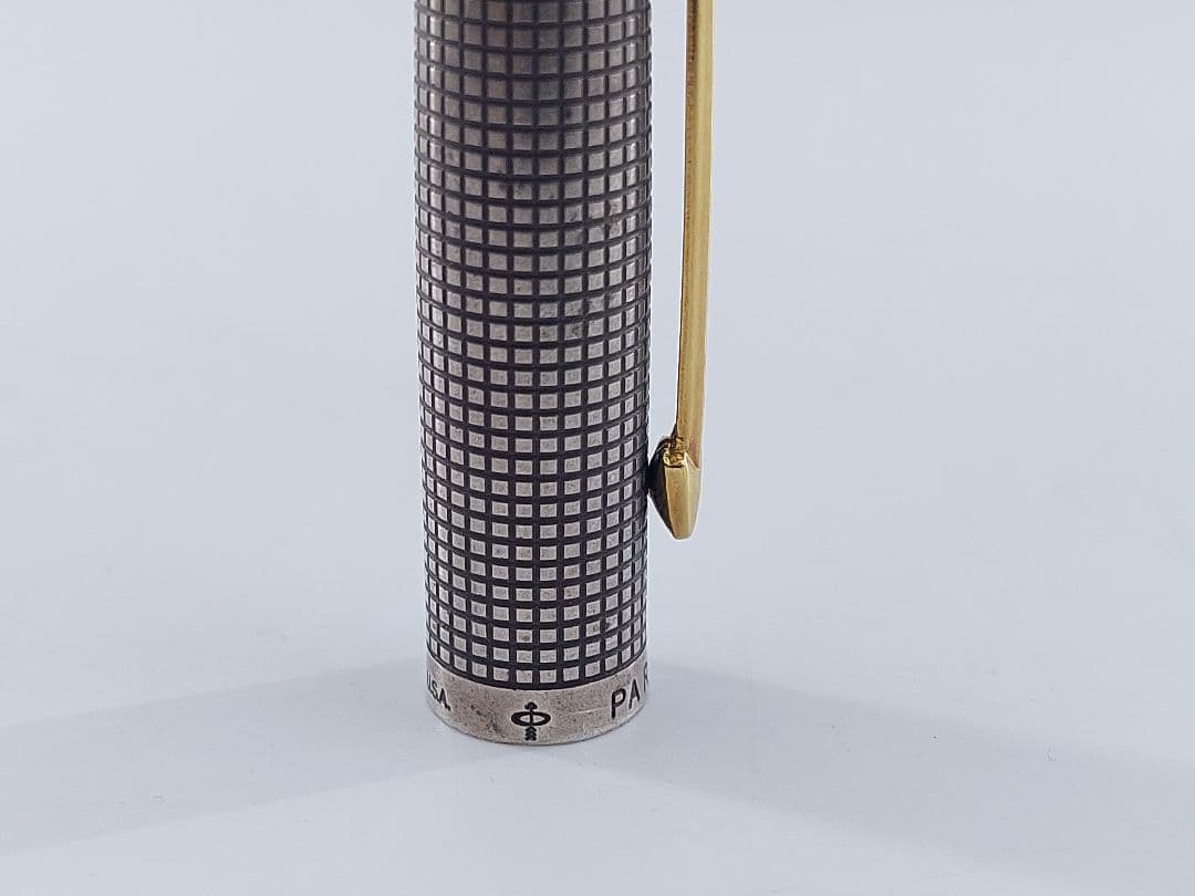 PARKER パーカー 万年筆 スターリングシルバー 14K-585 ②