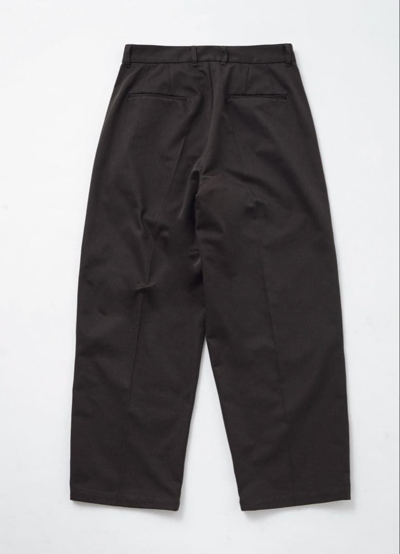 年明け発送　TTTMSW 25AW Chino slacksDARK BROWN