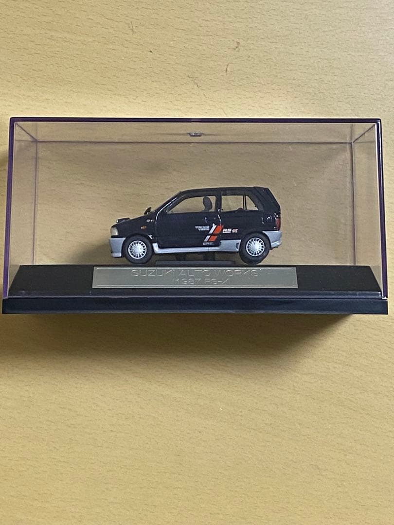 ハイストーリー1/43アルトワークスブルー