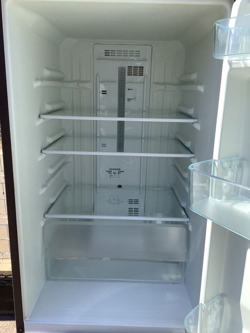 パナソニック 2ドア冷蔵庫 NR-B178W-T 16年製 168L ブラウン★