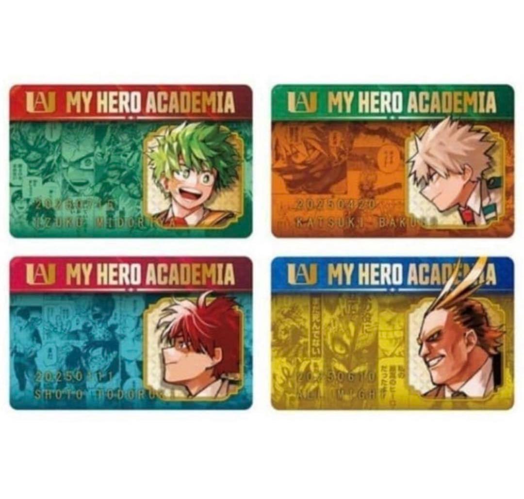 ヒロアカ バースデイコレクションカード 2024 2025 2026