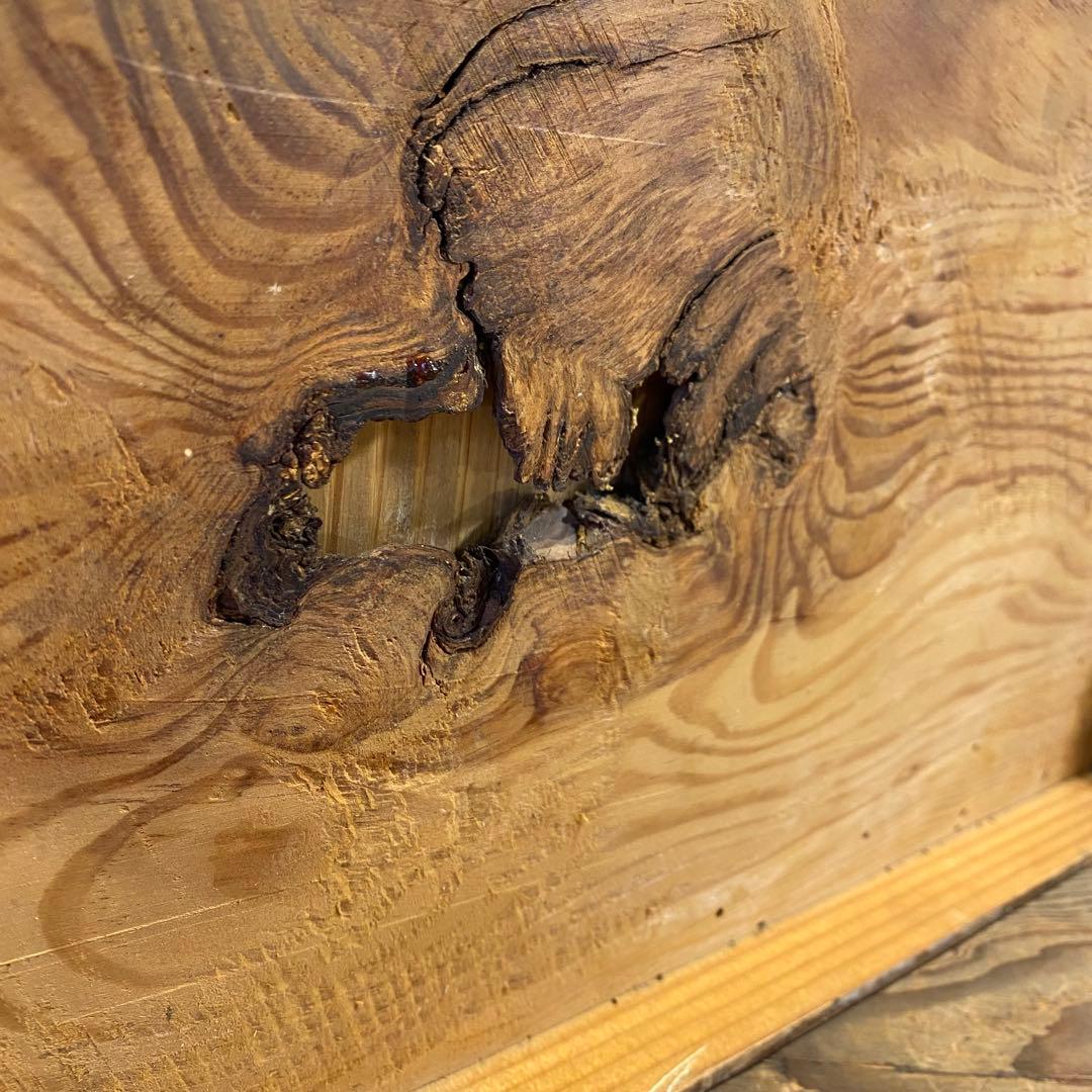 引き出しの付いた古い本立て アンティーク