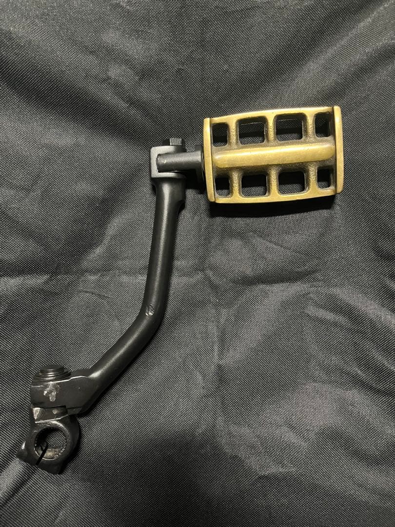 最終値下げましたsr400キックアーム ブラス 真鍮製