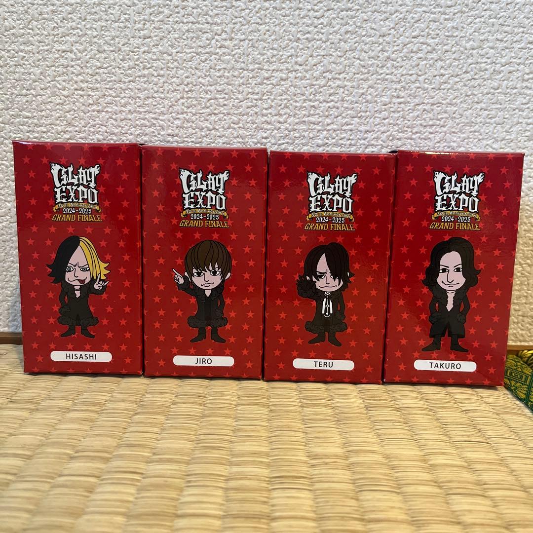 GLAY EXPO 2024-2025 フィギュア　セット　新品未開封