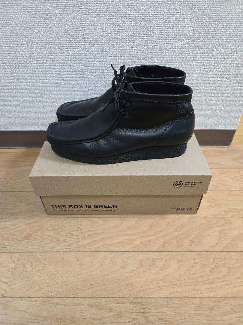 Clarks クラークス ワラビー ブーツ レザー