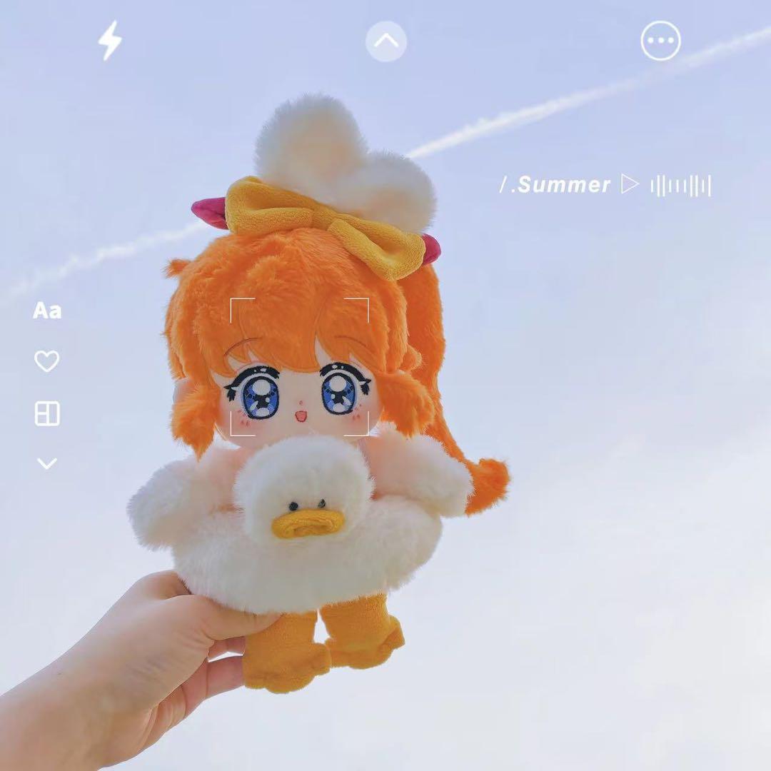 【2体　衣装1着】着せ替えぬいぐるみ　怪盗セイント・テール　羽丘芽美& 飛鳥大貴