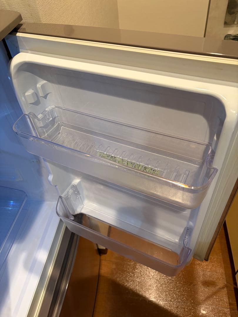 【全国送料込み】SHARP 冷蔵庫 2ドア 137L 両開き SJ-D14E-N