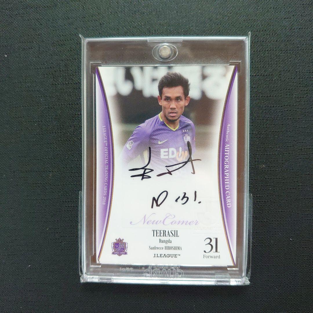 2018 Jリーグ サンフレッチェ広島 ティーラシン 直筆サインカード