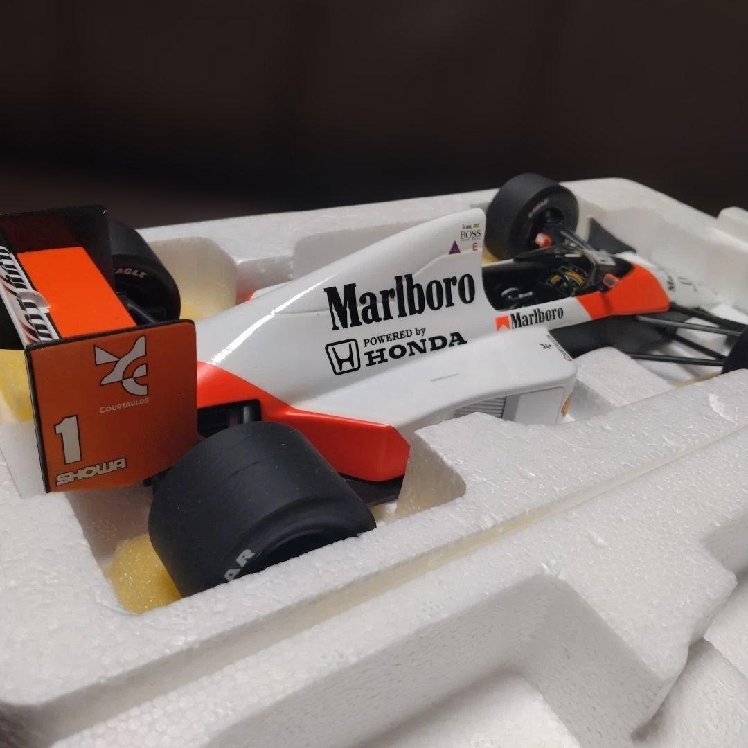 1/18 ミニチャンプス マクラーレン MP4/5 アイルトン セナ マルボロ