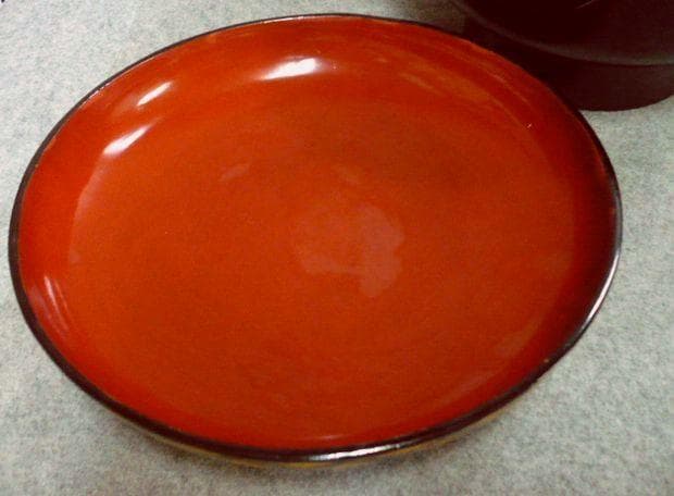 黒塗 蒔絵 菊唐草図 飯櫃 [B31520]