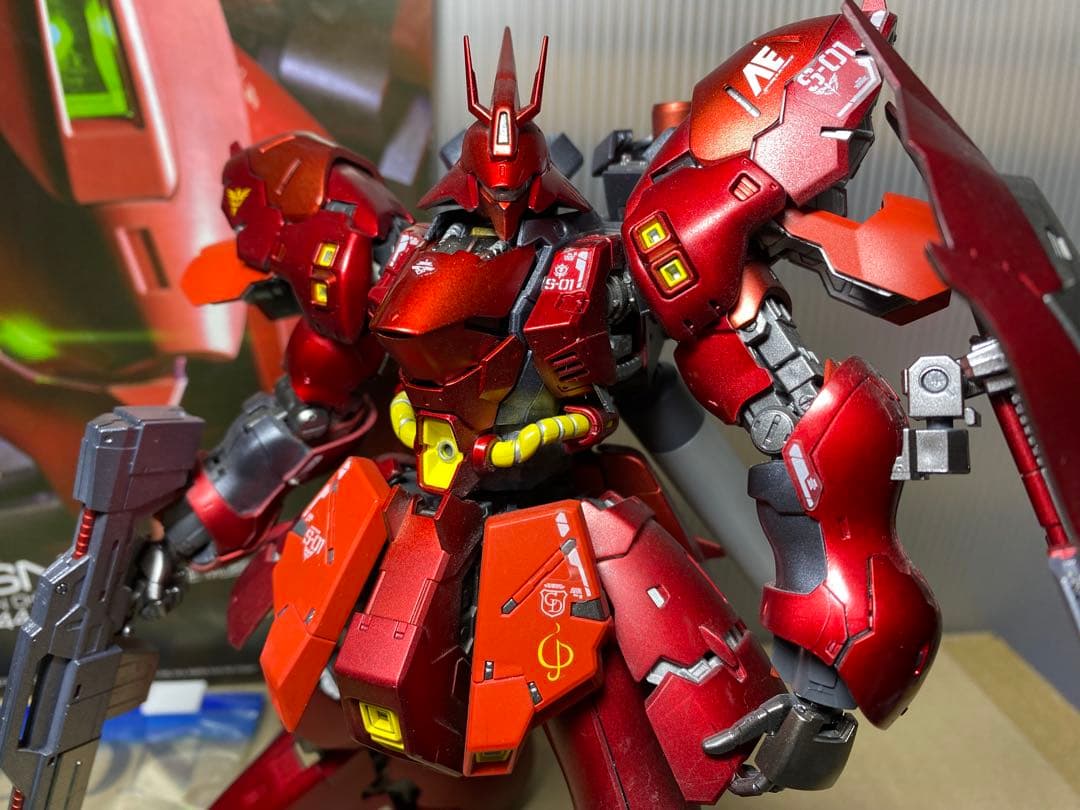 A*1様 MSN-04 RG144/1 サザビー キャンディ塗装　完成品　全塗装