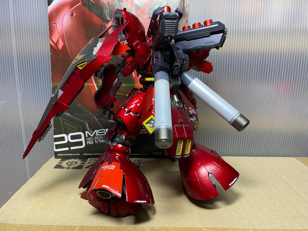 A*1様 MSN-04 RG144/1 サザビー キャンディ塗装　完成品　全塗装