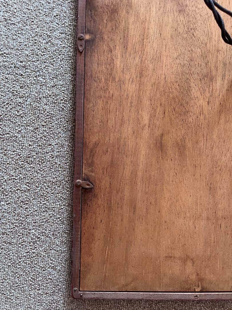 キュビズム リトグラフ 木製フレーム付き