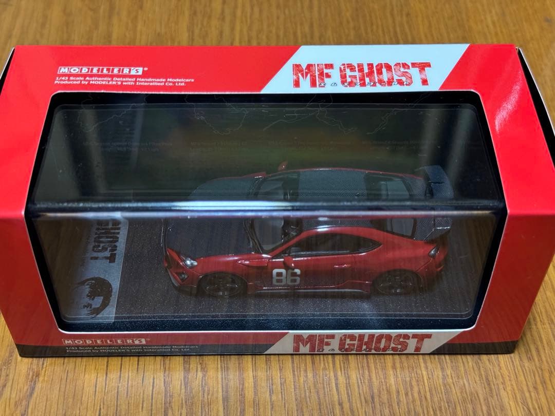 モデラーズ 1/43 MFゴースト Toyota 86 GT MFG 第4戦