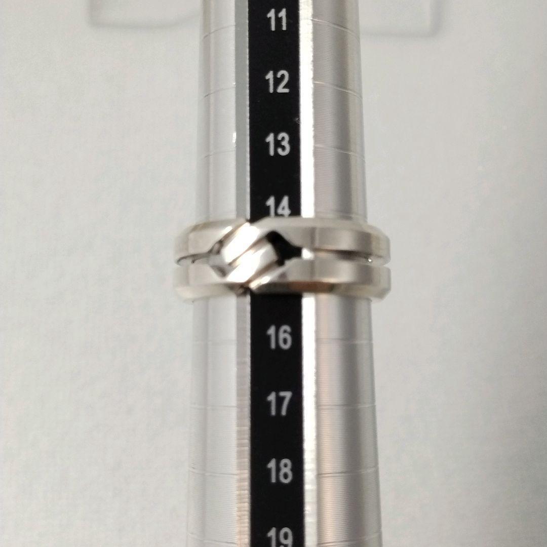 GUCCI グッチ インフィニティ ノットリング 15号 シルバー925