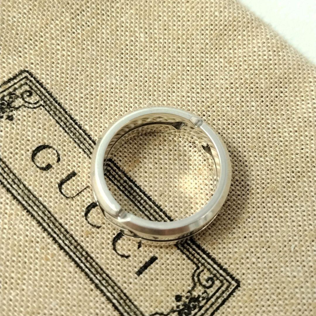 GUCCI グッチ インフィニティ ノットリング 15号 シルバー925
