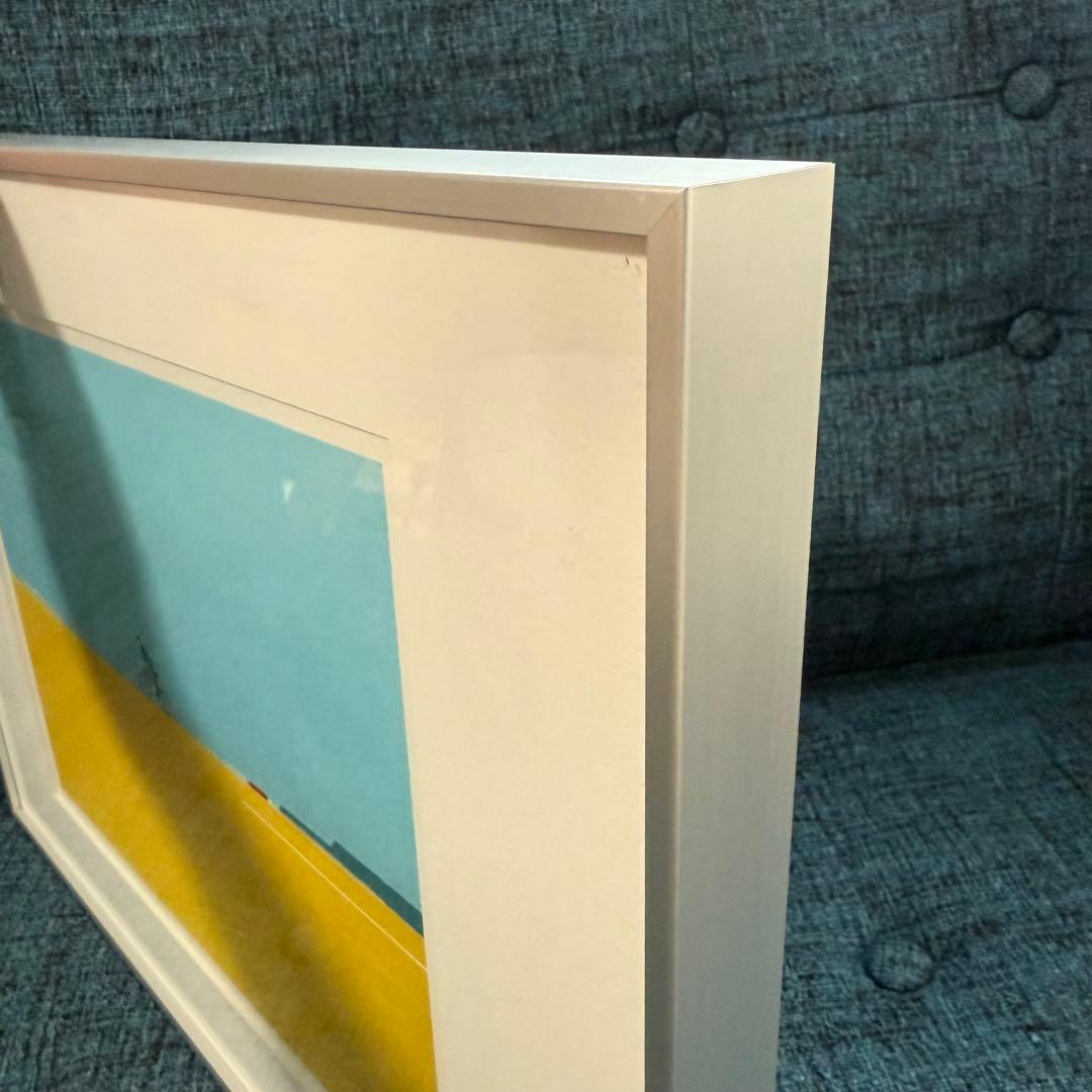 Life on two wheels 作品　額装