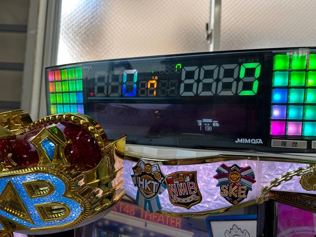 ♦︎⑥AKB48 勝利の女神 スロット 実機