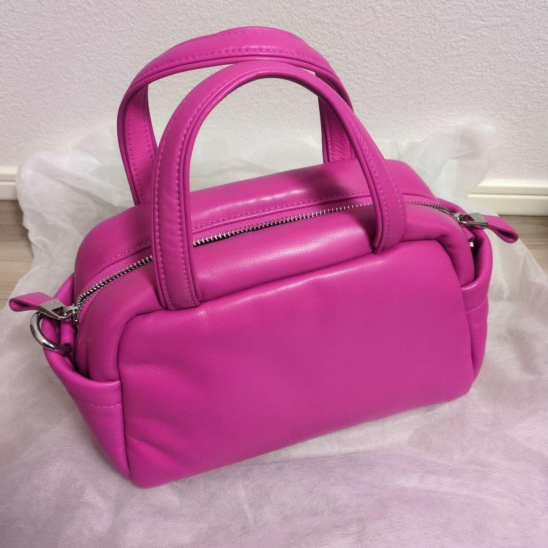 kate spade new york パフド レザー サッチェル　新品未使用