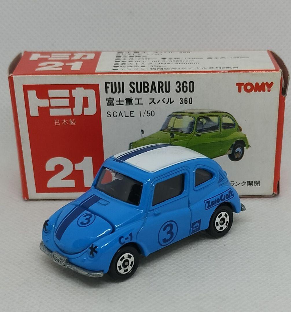 《赤箱トミカ21-4-37》スバル360【ゼロクラフト特注】未使用超美品