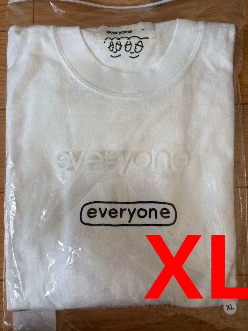everyone j.30000 logo Tシャツ 定価以下 新品未開封