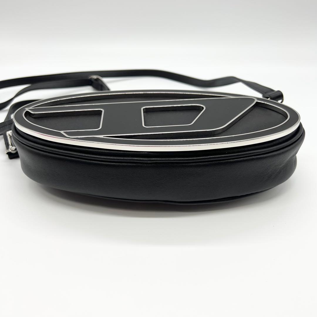 極美品✨DIESEL　ショルダーバッグ　HOLI-D　レザー　ブラック　正規品