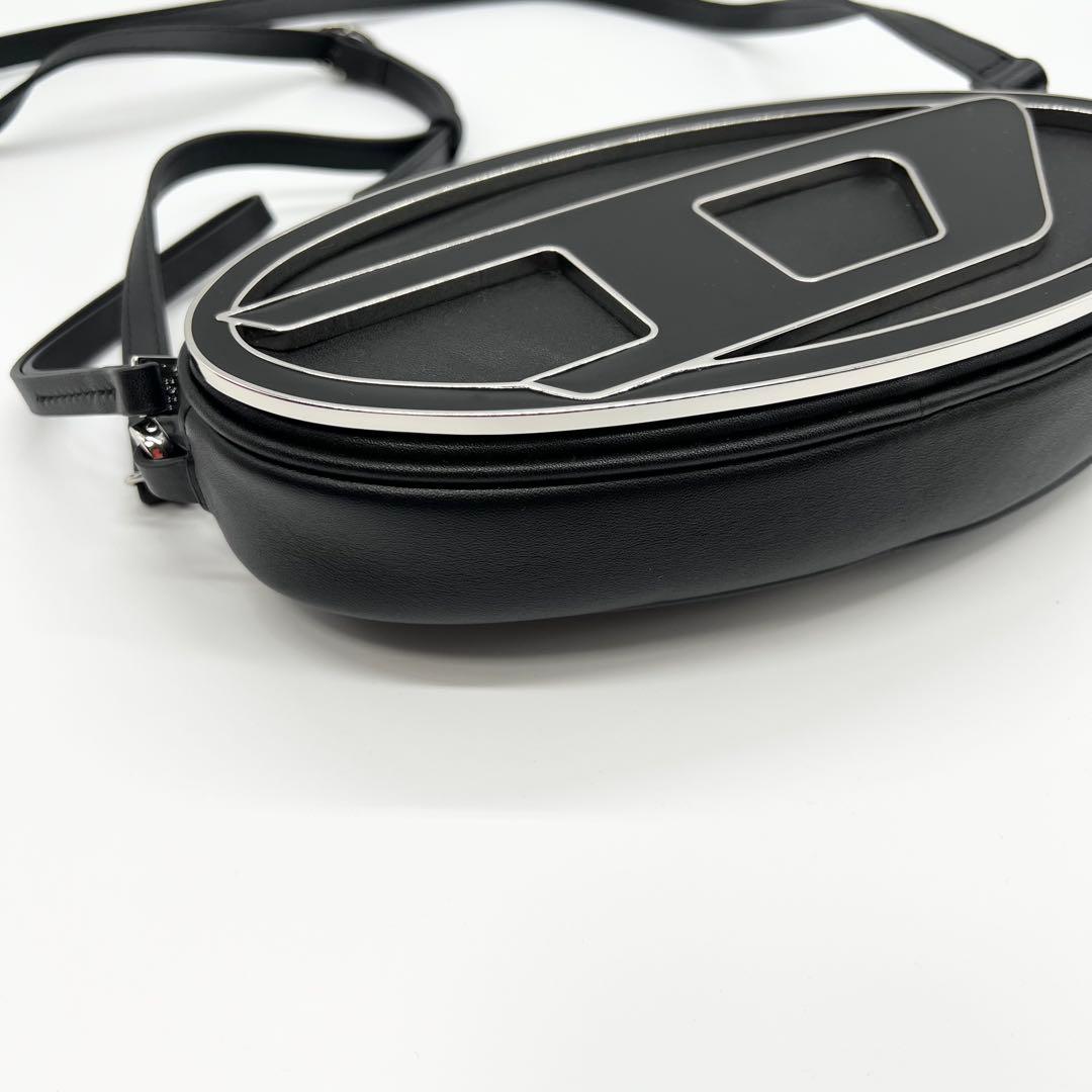 極美品✨DIESEL　ショルダーバッグ　HOLI-D　レザー　ブラック　正規品