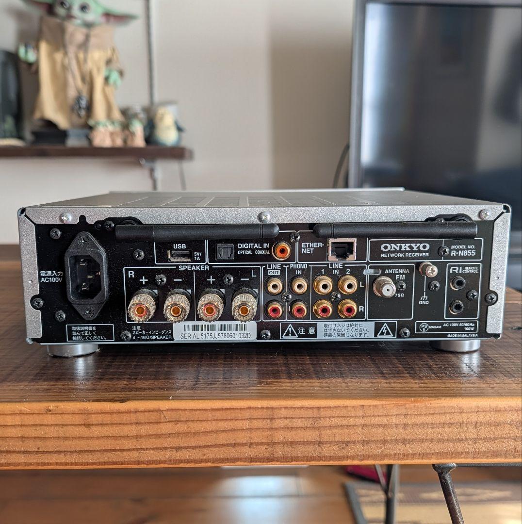 ONKYO R-N855 ネットワークレシーバー