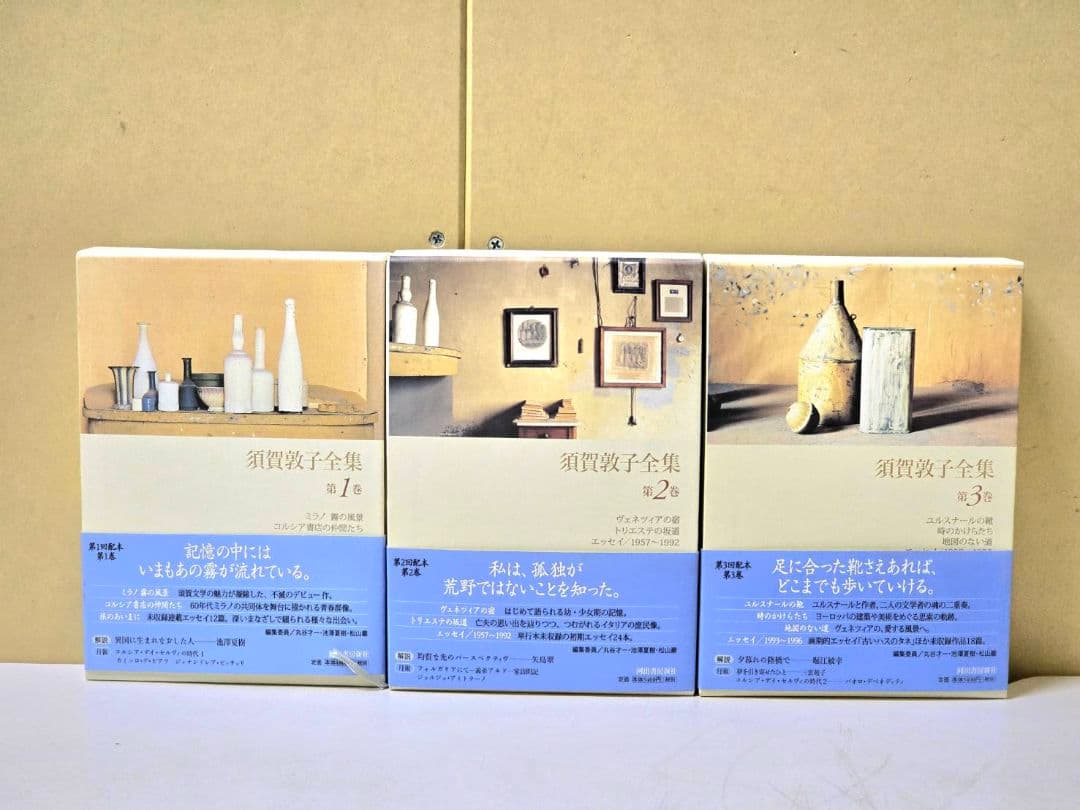 595 須賀敦子全集 全9冊 本巻8冊+別巻 初版