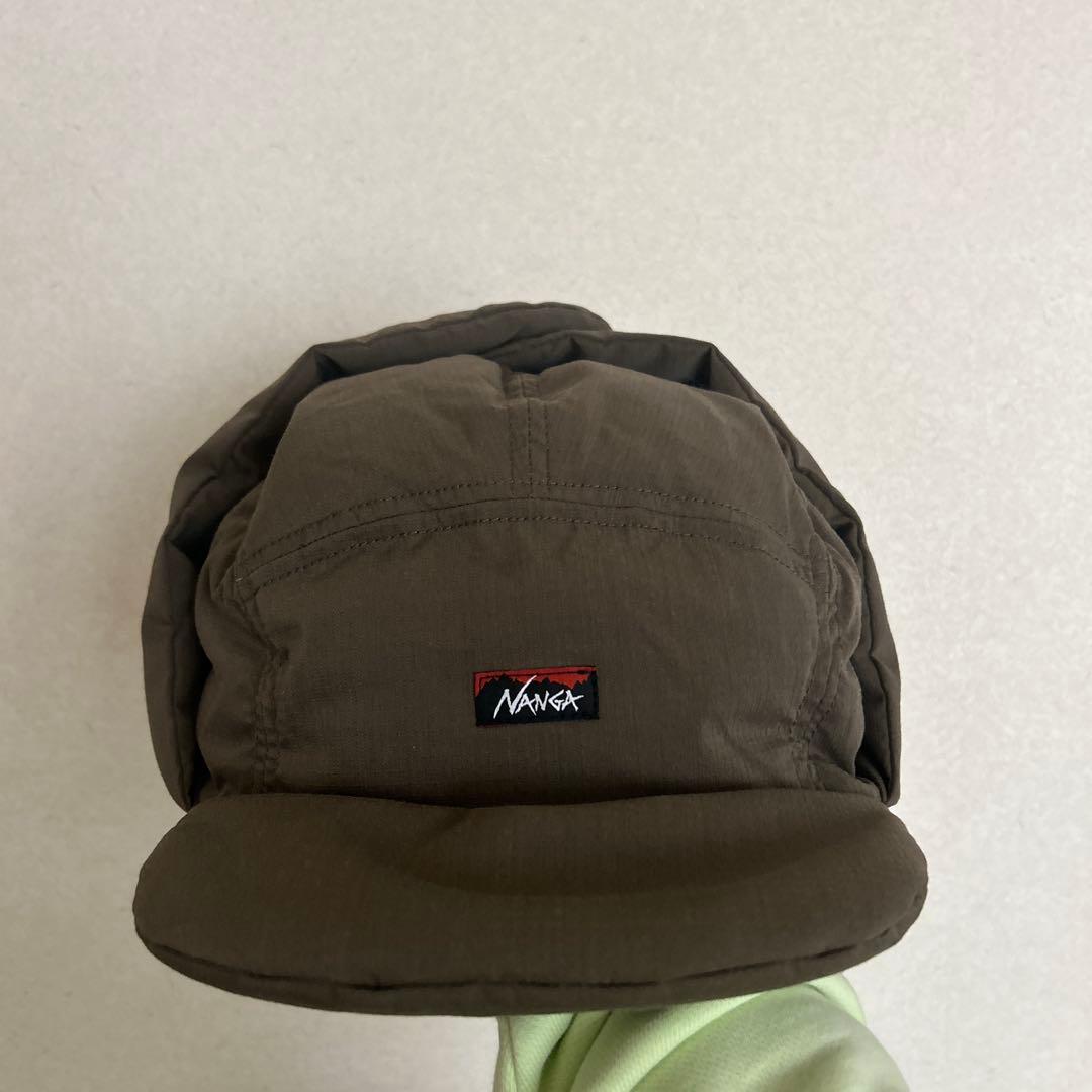 NANGA フライトキャップ オリーブ