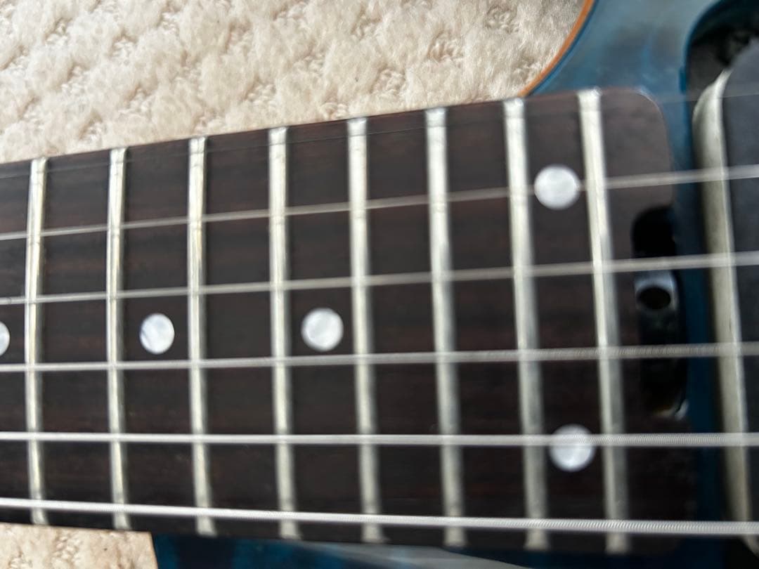 ギター SCHECTER MZ1 See-thru Blue