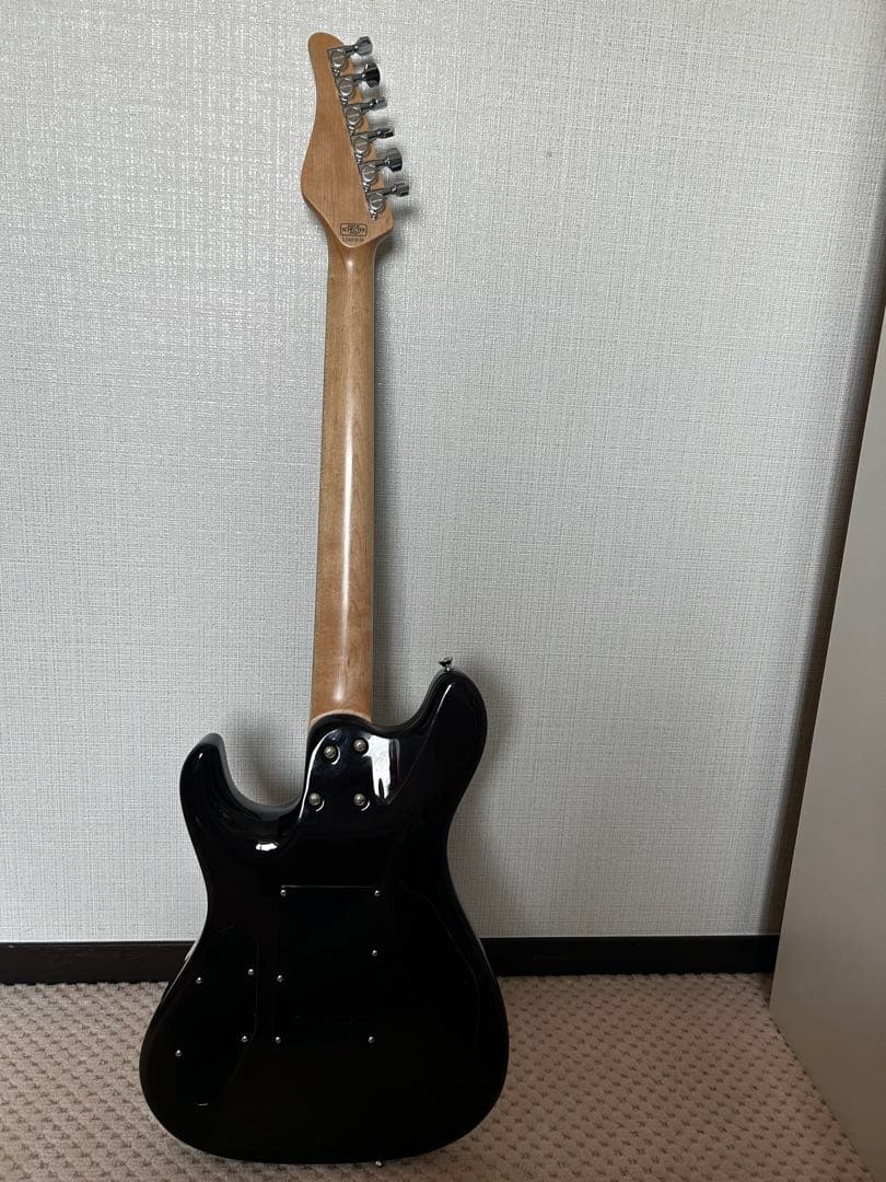 ギター SCHECTER MZ1 See-thru Blue