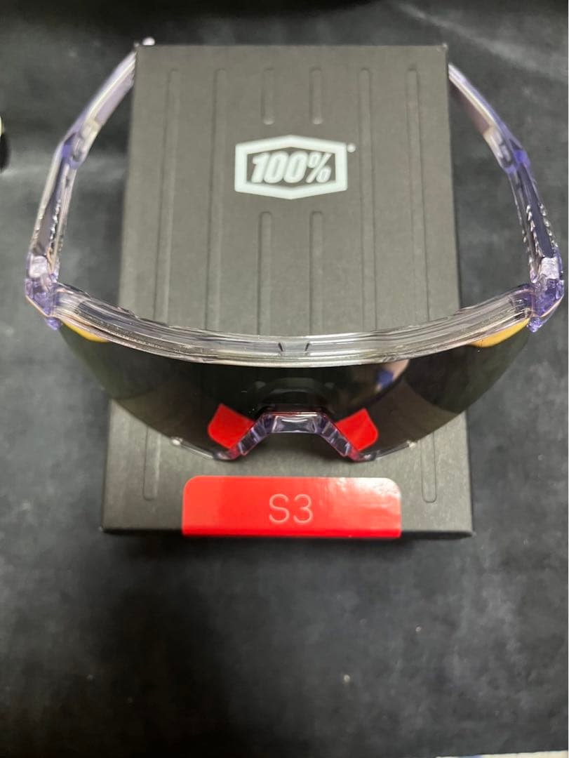 100% S3 サングラス ラベンダー