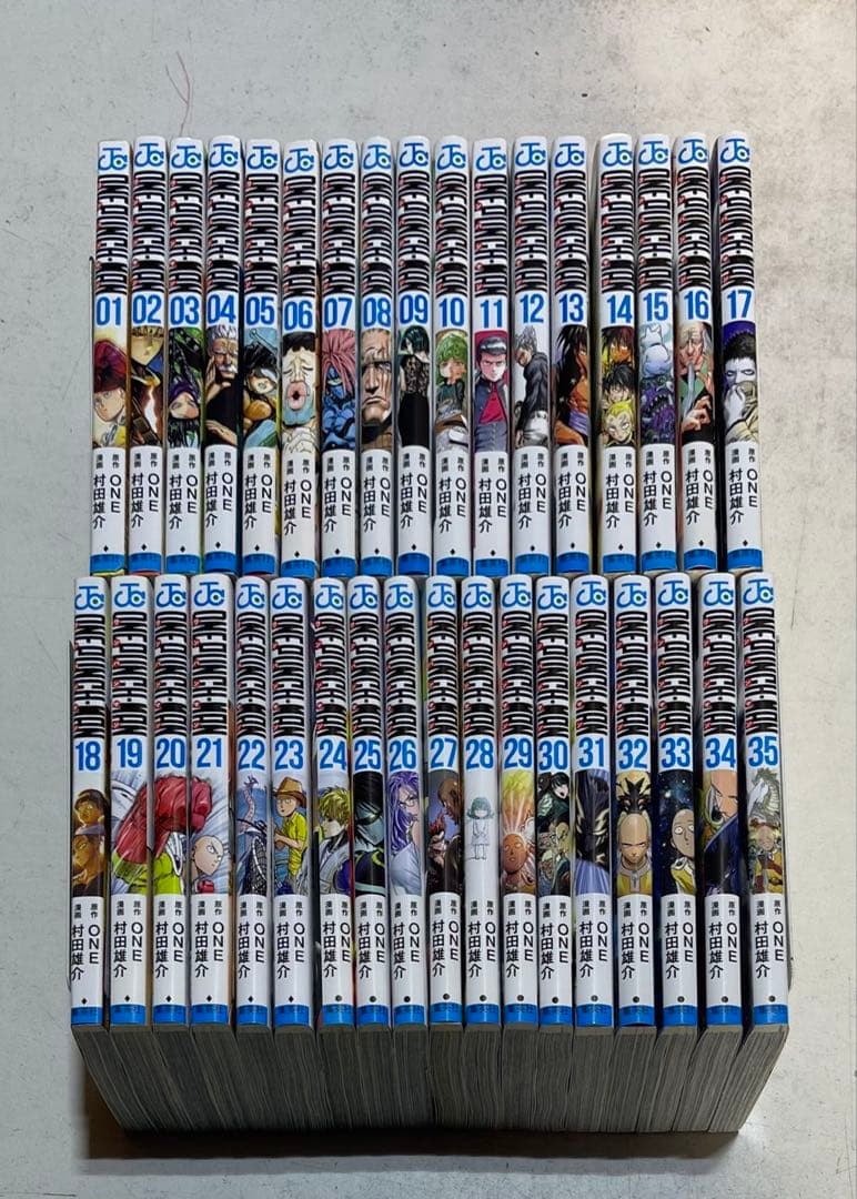 ワンパンマンコミック１〜35巻セット＋ヒーロー大全